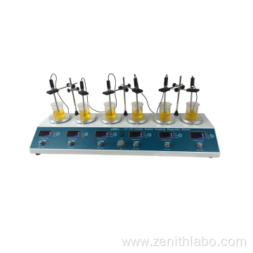 digital display Six-in-one Magnetic stirrer for laboratory